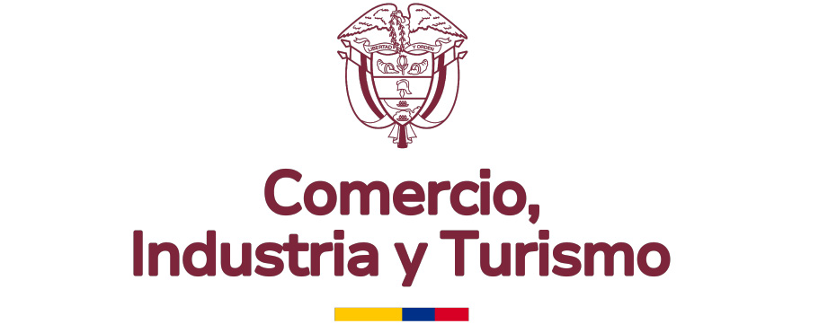 Logo del Ministerio de Comercio, lleva al portal